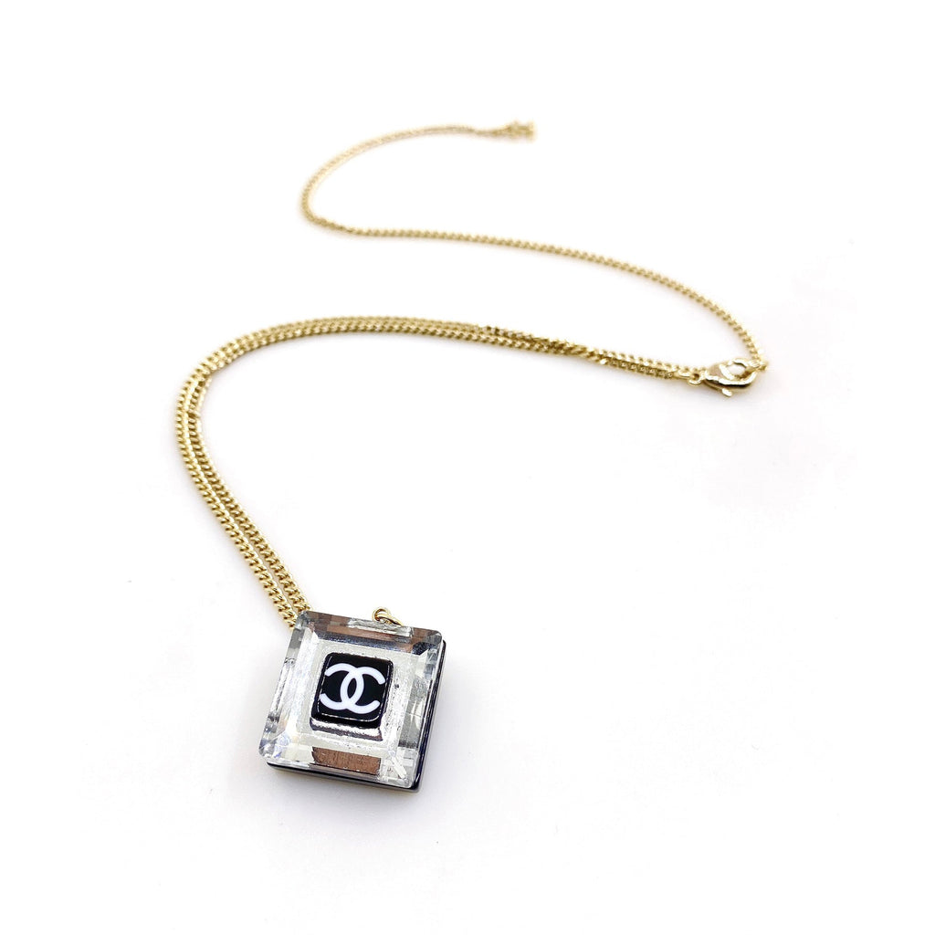 Chanel Crystals 18K Gold Necklace
