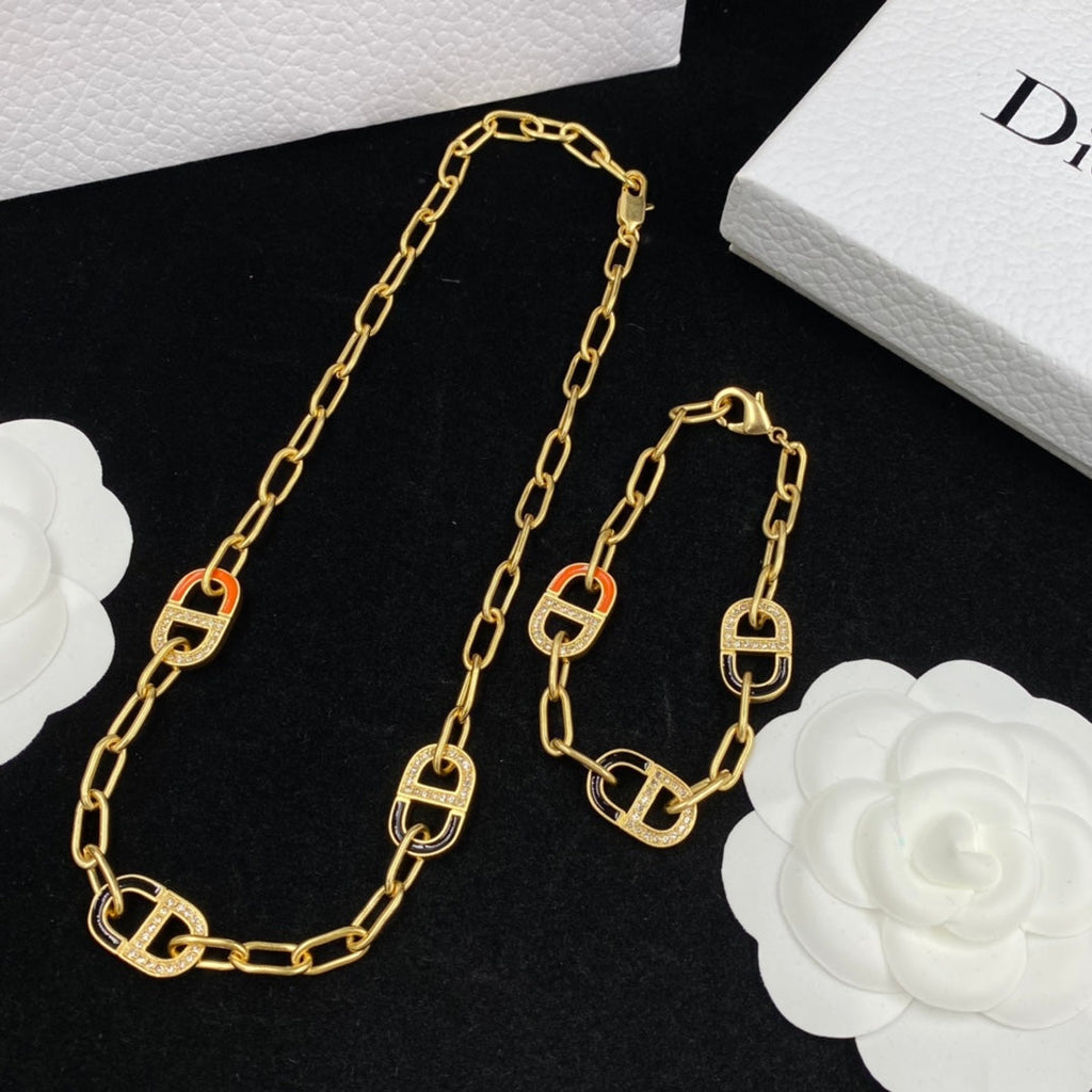 Dior Color 18K Gold Necklace