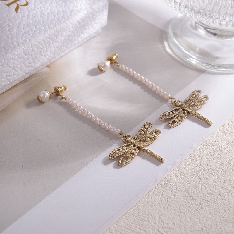 Dior Night Herbarium 18K Gold Earrings