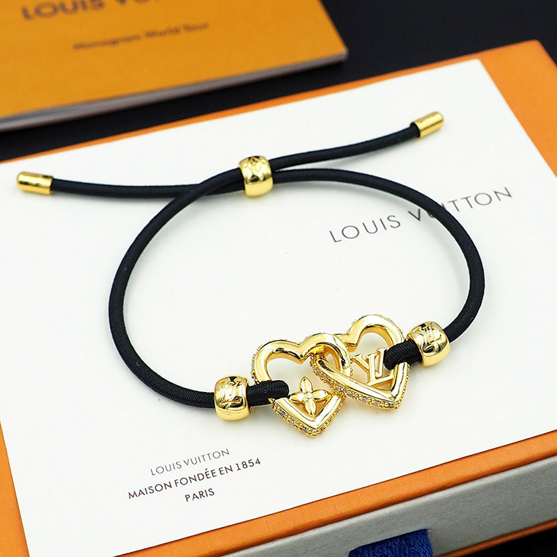 Louis Vuitton My Love Black 18K Gold Bracelet