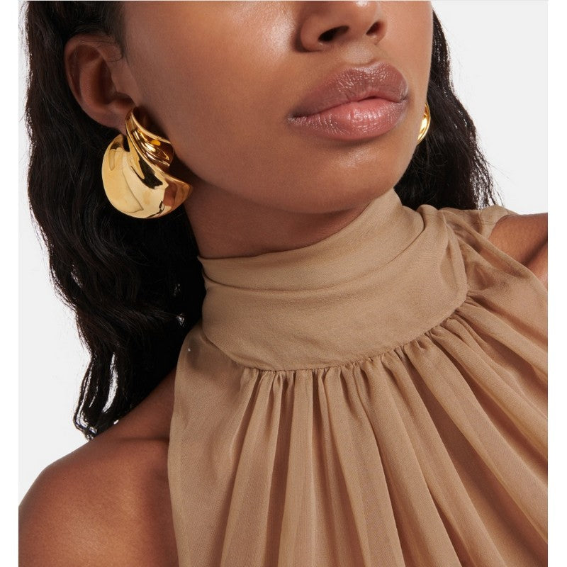 YSL Gold 18K Gold Earrings