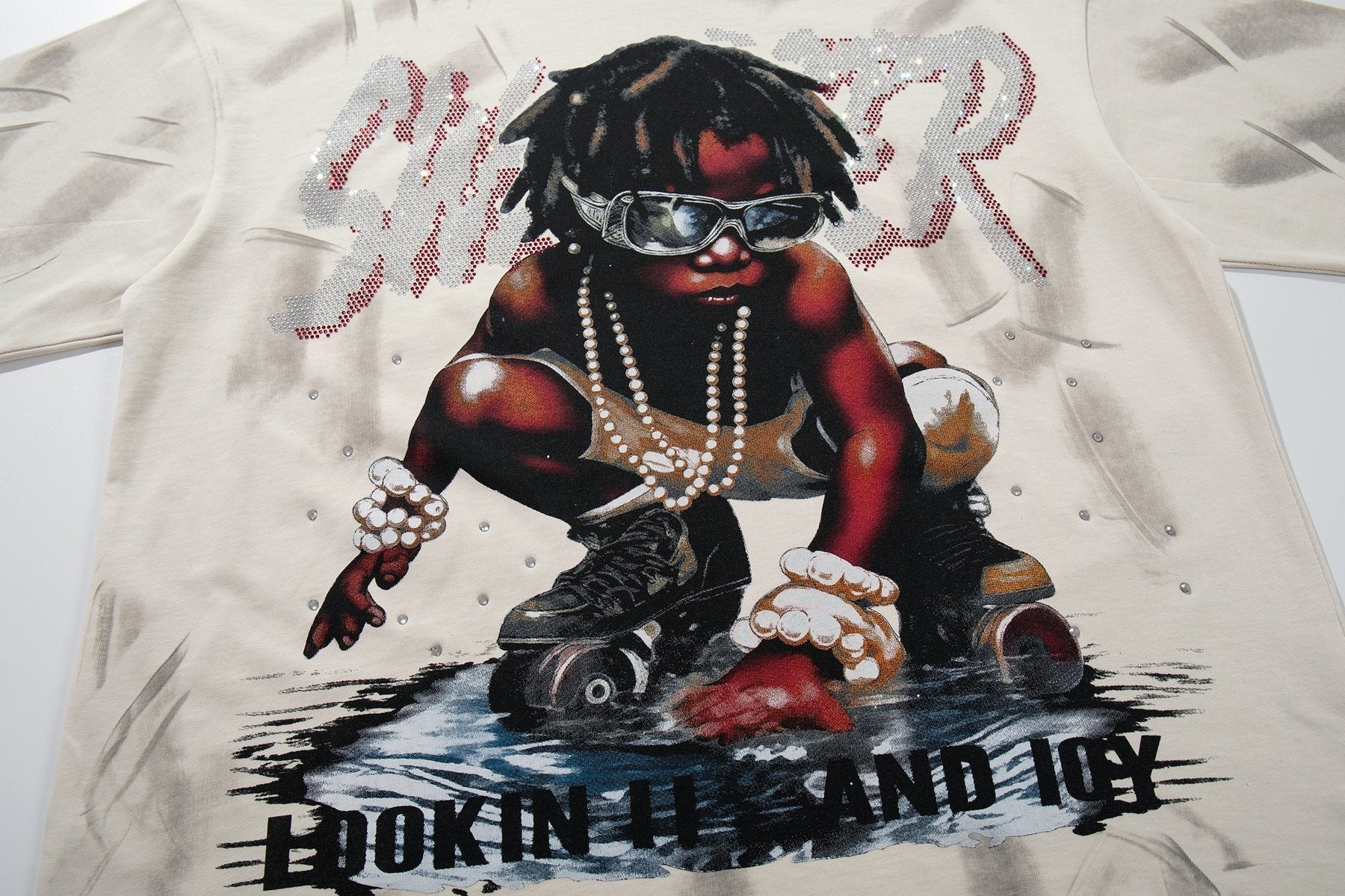 BKYS Revival Lookin Fly and Icy Graphic T-Shirt — detail