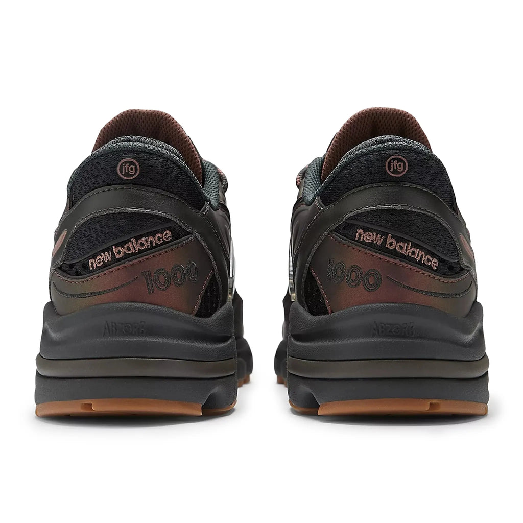Joe Freshgoods x New Balance 1000 When Things Were Pure Black Ice Sneakers