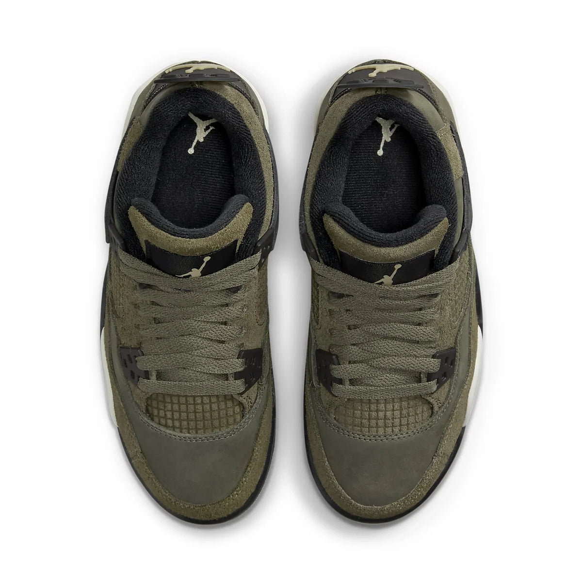 Air Jordan 4 Retro SE Craft Olive (GS) Sneakers - Green