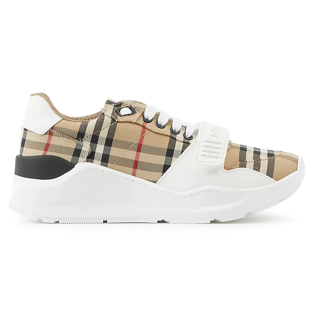 Burberry Vintage Check Cotton Sneaker - Beige