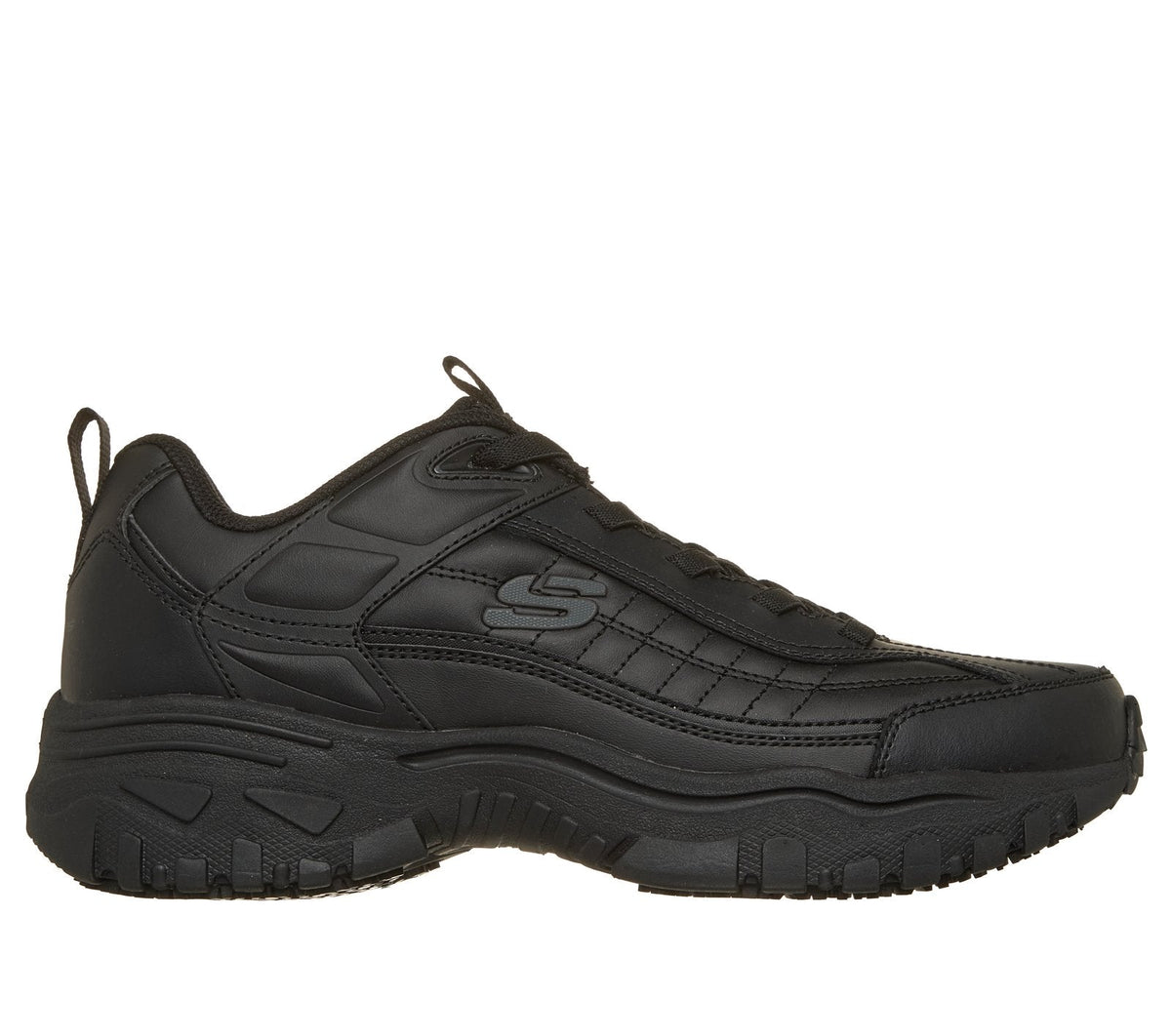 Skechers Slip-ins Slip-Resistant: E'Lite Afterburn, BLACK