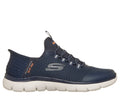 Skechers Slip-ins: Summits - High Range, NAVY / ORANGE
