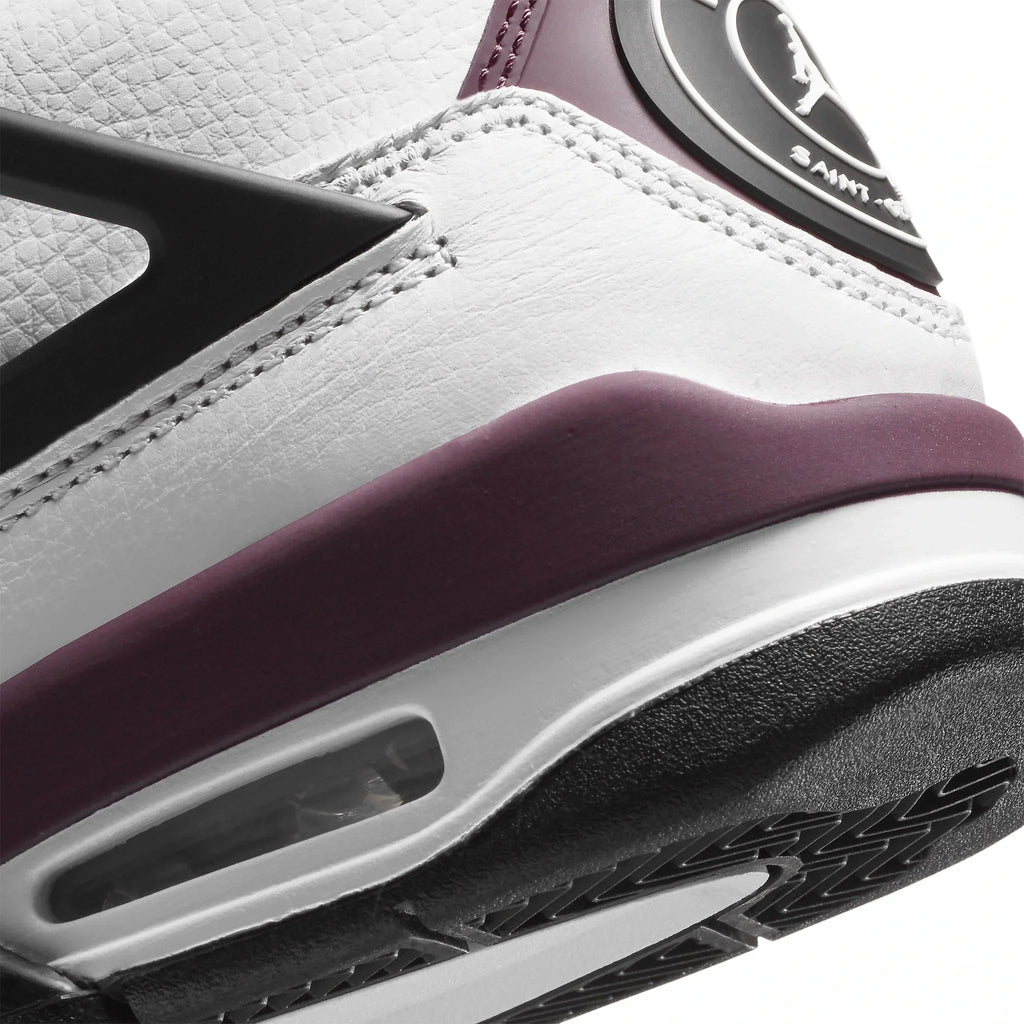 Paris Saint-Germain x Air Jordan 4 Retro Bordeaux (GS) Sneakers - White