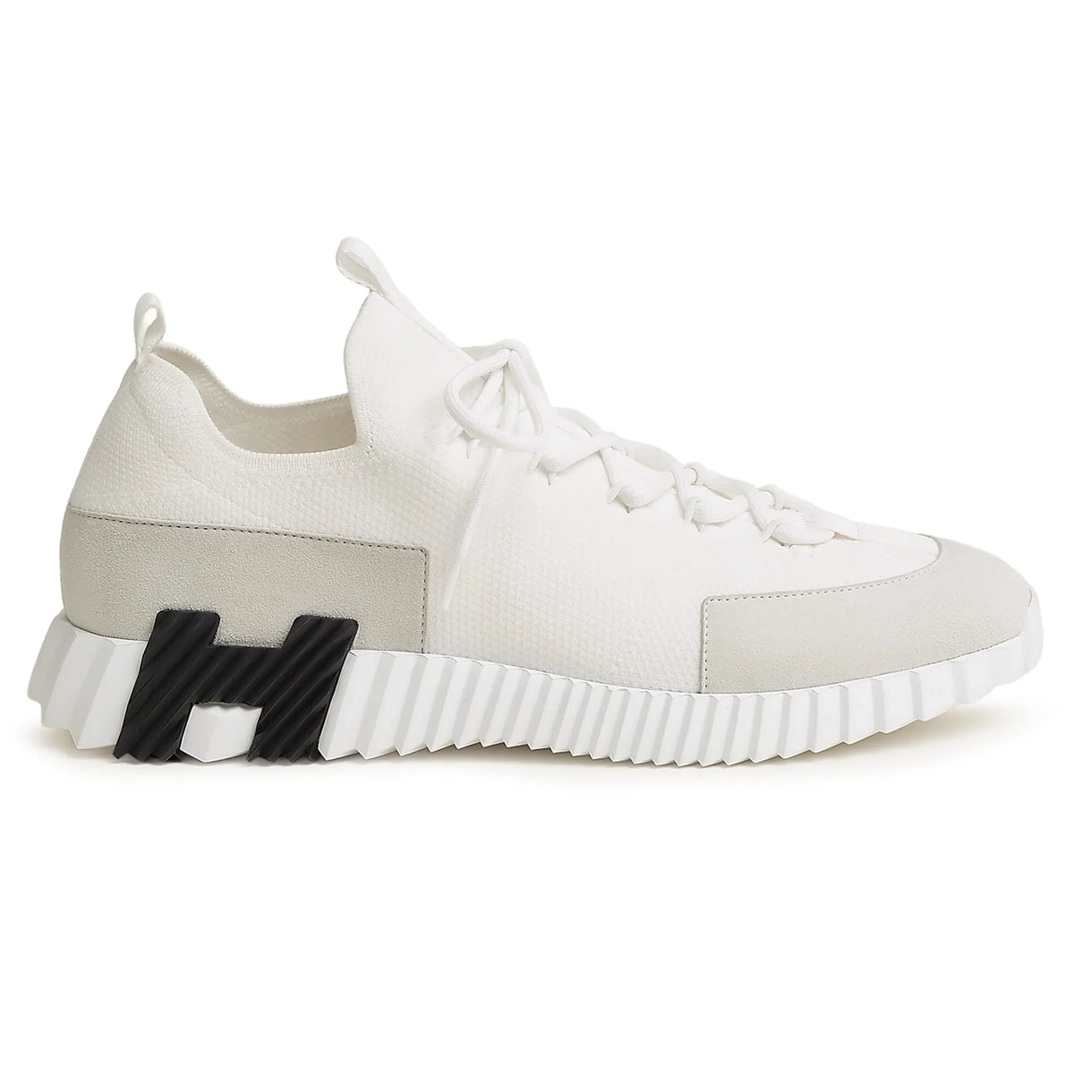 Hermes Paris Hermès Paris Lift Slip-On White Sneaker