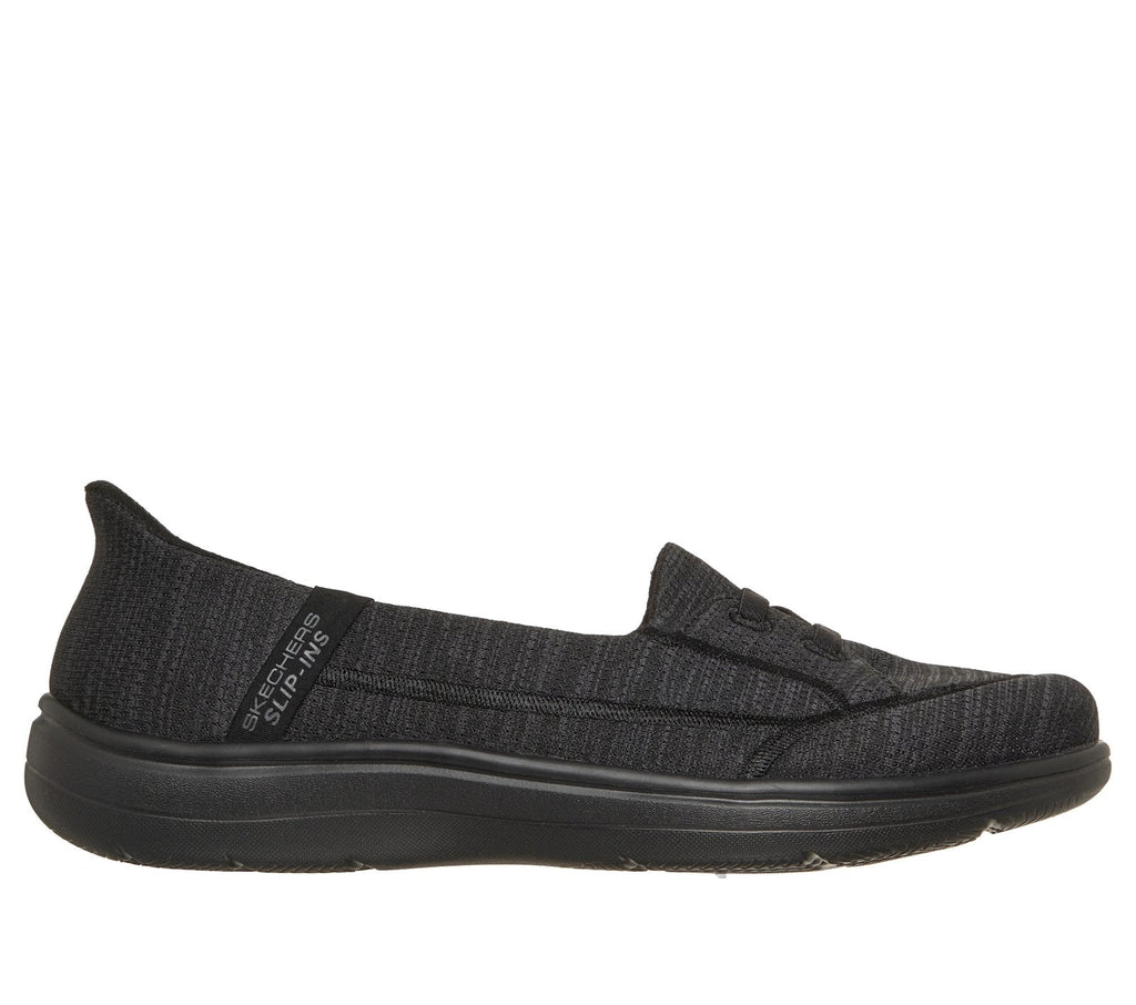 Skechers Slip-ins: On-The-GO Flex Radiant - Dreaming, BLACK / GRAY
