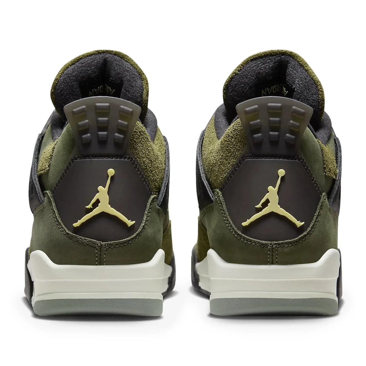 Air Jordan 4 Retro SE Craft Olive Sneakers - Green