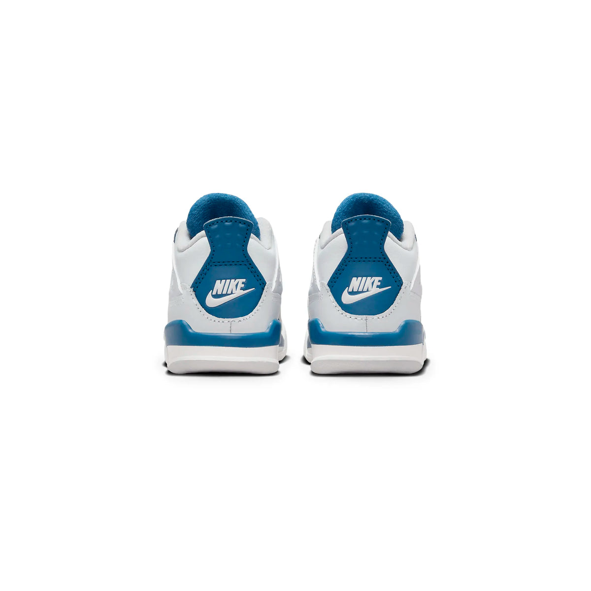 Air Jordan 4 Retro Military Blue (TD) Sneakers - White