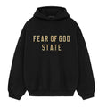 Fear of God Essentials Fleece Hoodie Black FW24