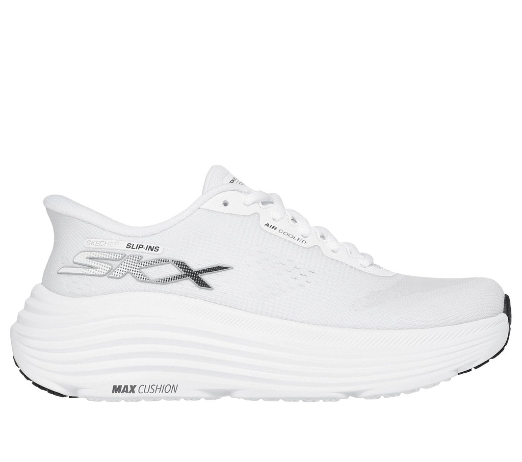 Skechers Slip-ins: Max Cushioning Endeavour - Hallandale, WHITE / BLACK