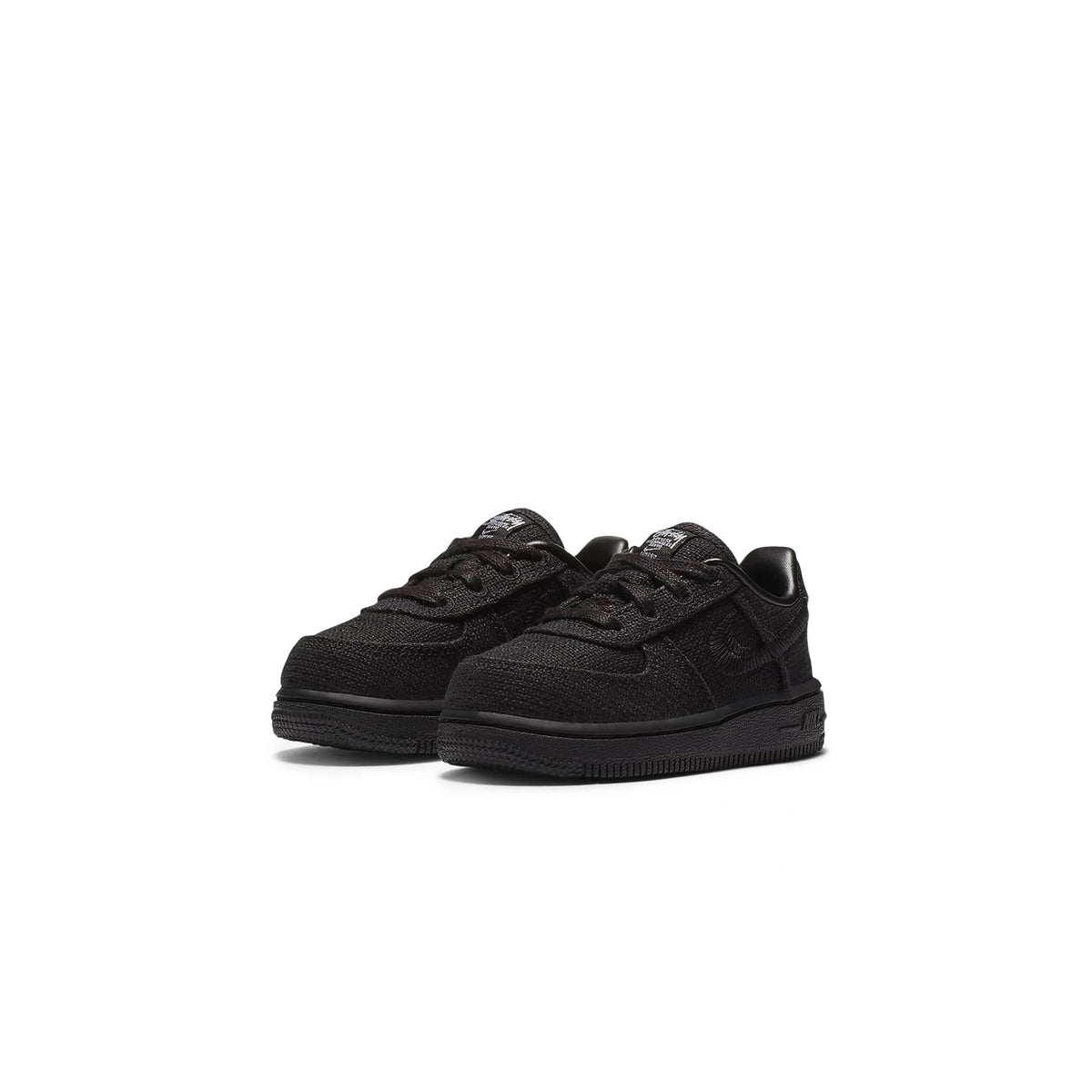 Stussy x Nike Air Force 1 Low Black (TD) Sneakers