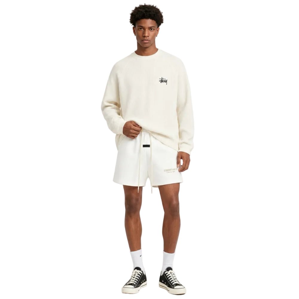 Fear of God Essentials Running Short Cloud Dancer Athletic Shoes
