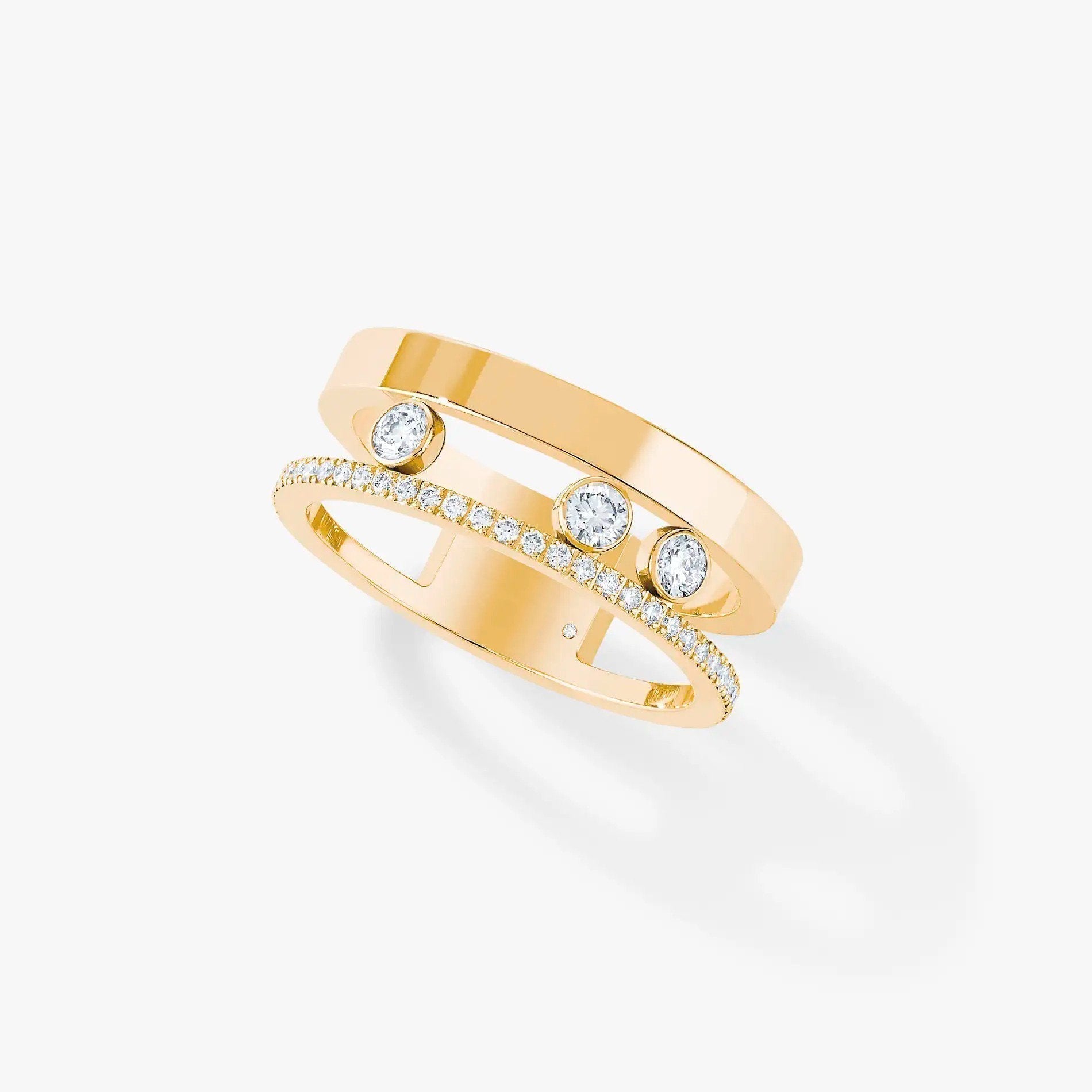 Messika Move Romane Cubic Zirconia Ring