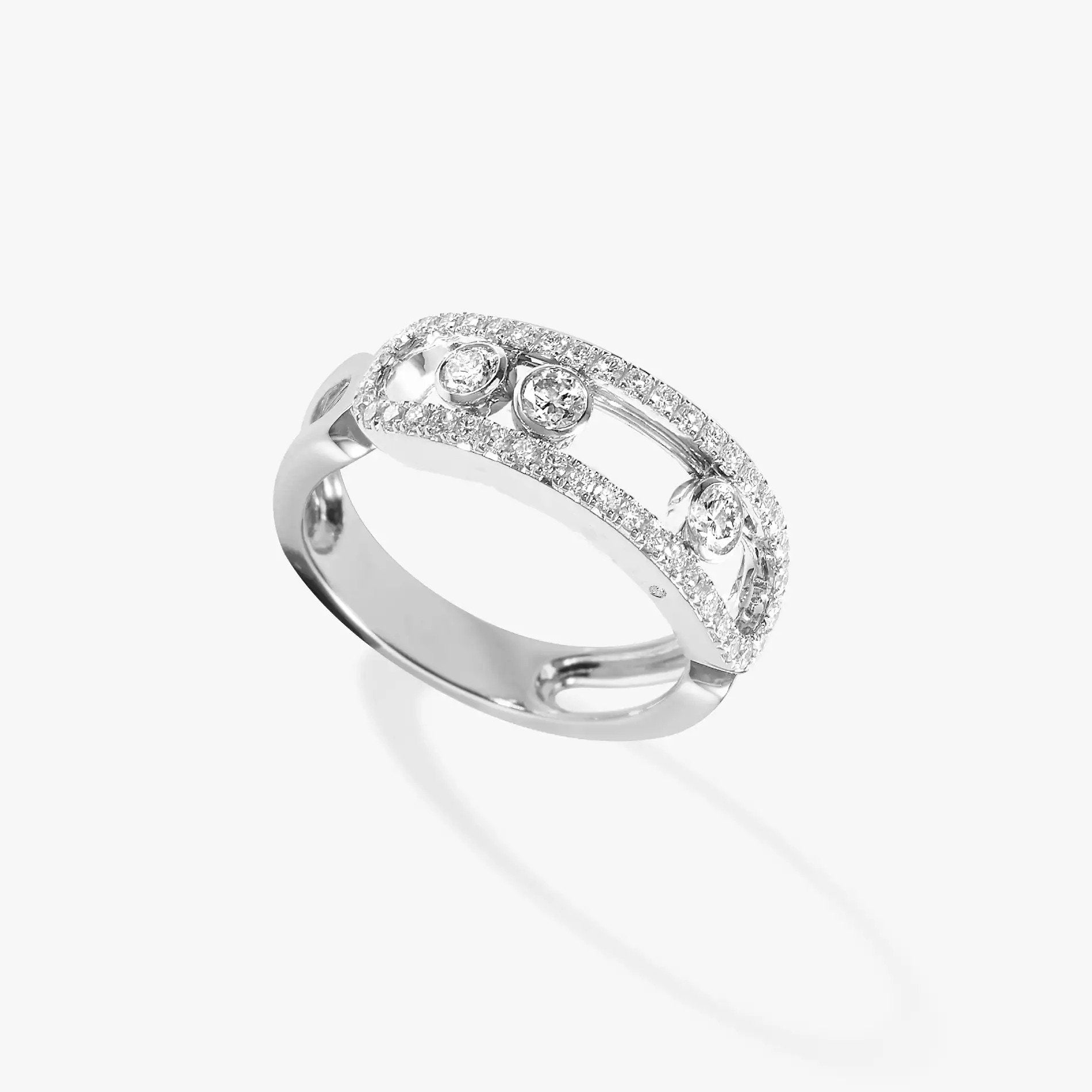 Messika Move Classic Paved Cubic Zirconia Ring