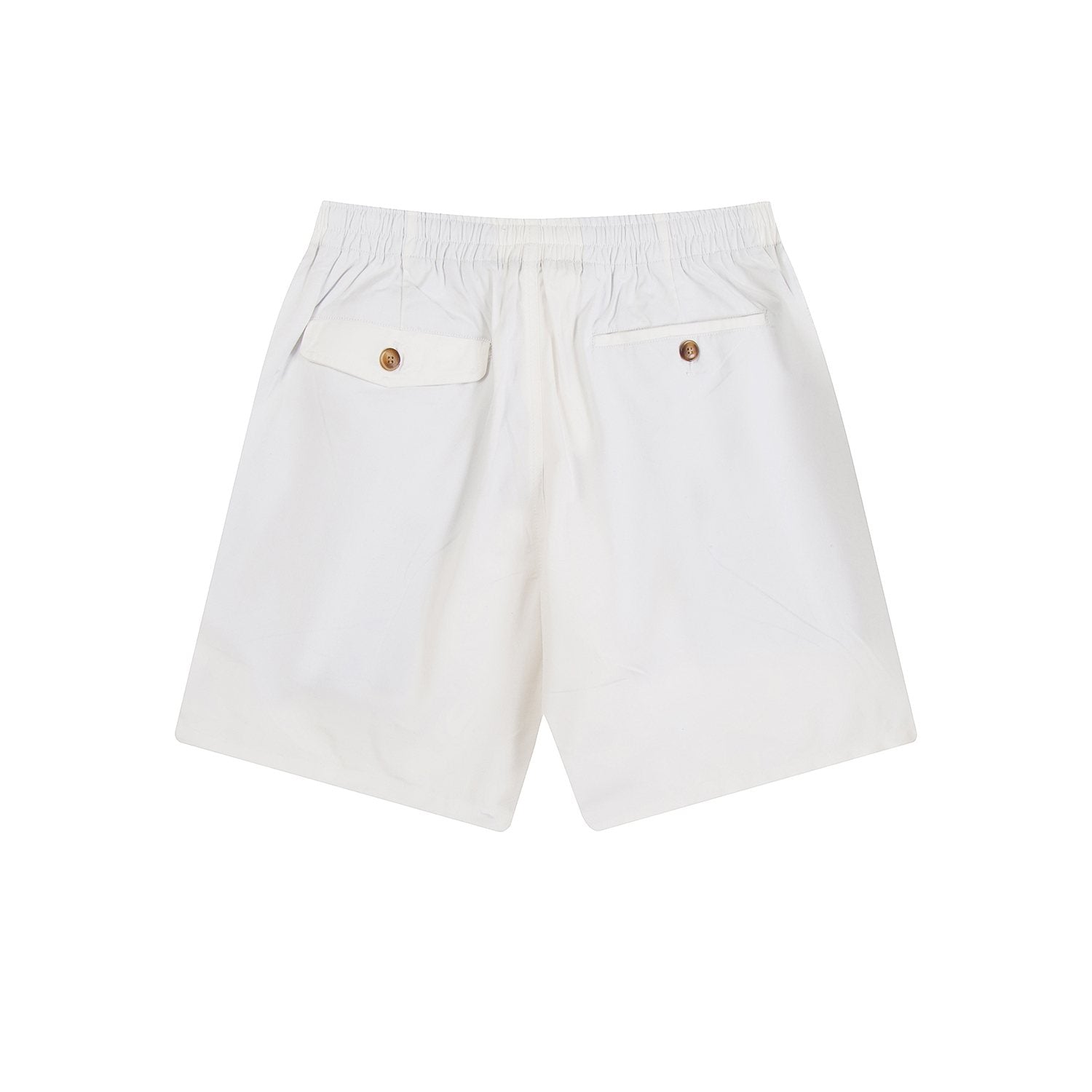 Test2-Ralph Lauren Drawstring Cotton Shorts — back